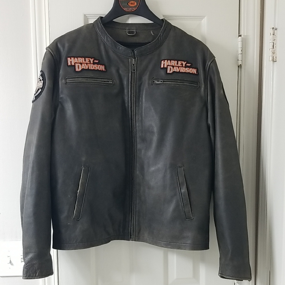 First Classics Brown Leather Motorcycle Jacket